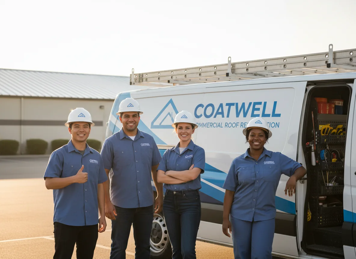 Commercial roof coating company in Henley, MO